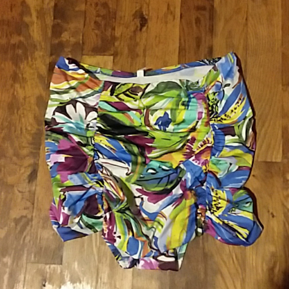 👙 NWT A. Ché floral bikini full coverage bottom
